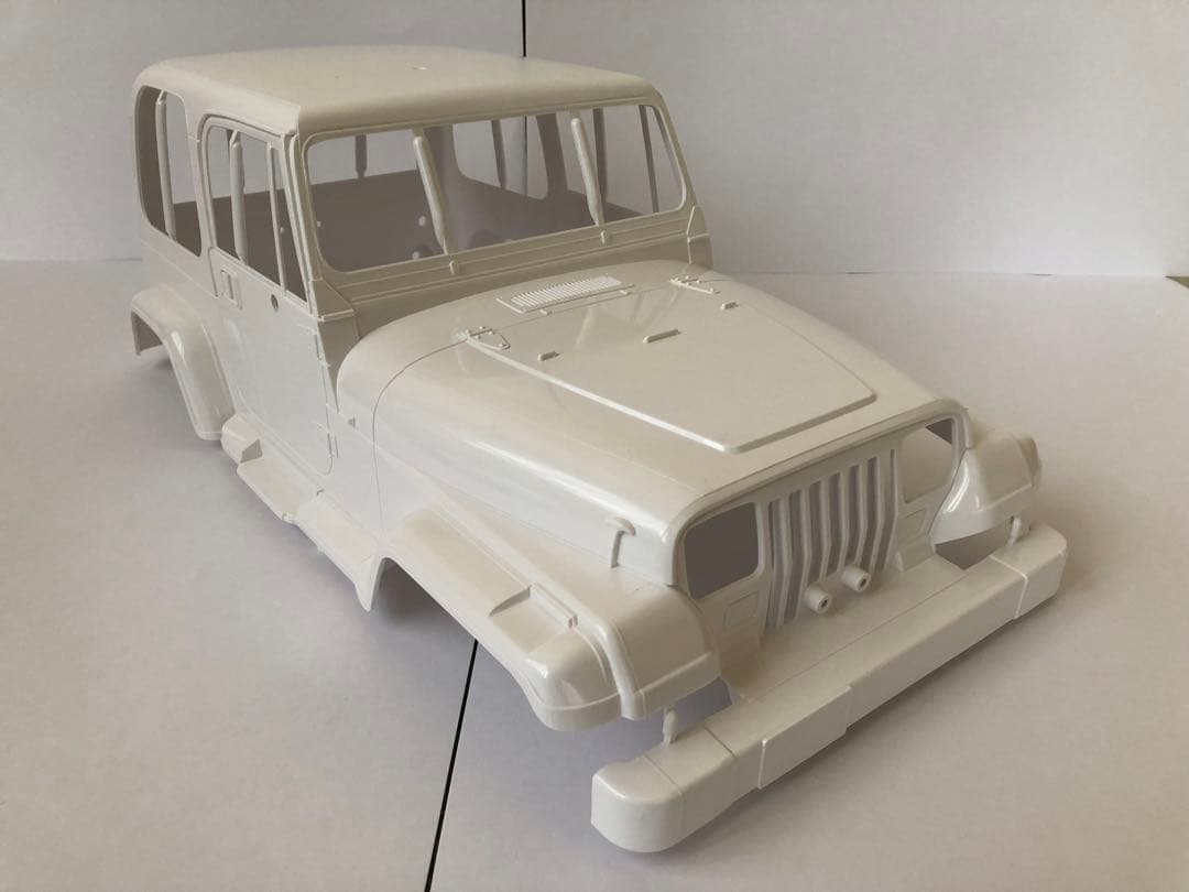 新品 タミヤ 1/10 ジープ ラングラー YJ ボディ スペアボディ