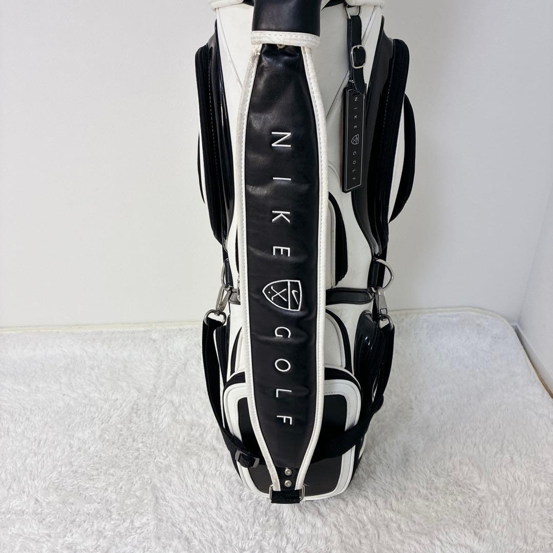 完売品希少　ナイキ　ゴルフ　ホワイト　ド迫力 キャディバッグ NIKE
