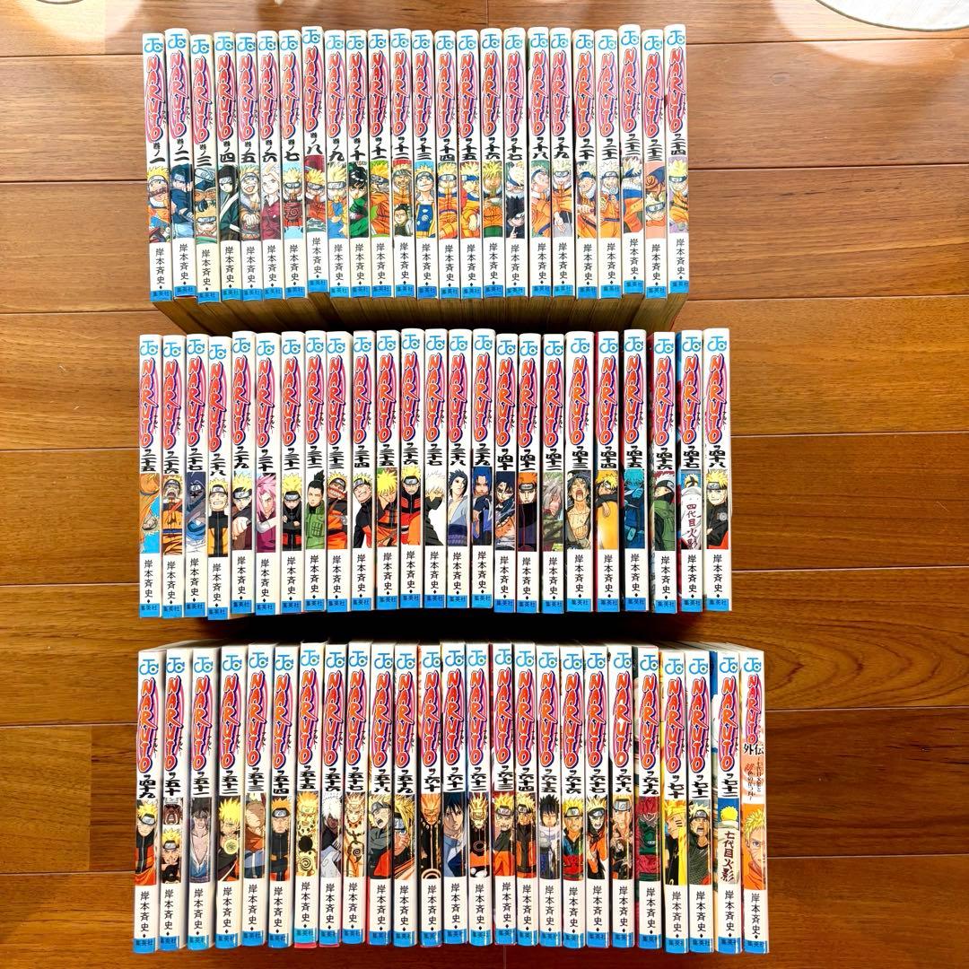 NARUTO 全巻　＋　NARUTO 外伝セット　第1刷多数　ナルト　JUMP