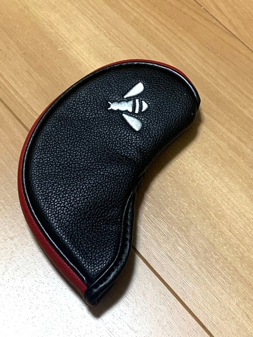 RODDIO(ロッディオ)アイアンカバー９枚セット★Ｂｌａｃｋ×Ｒｅｄライン