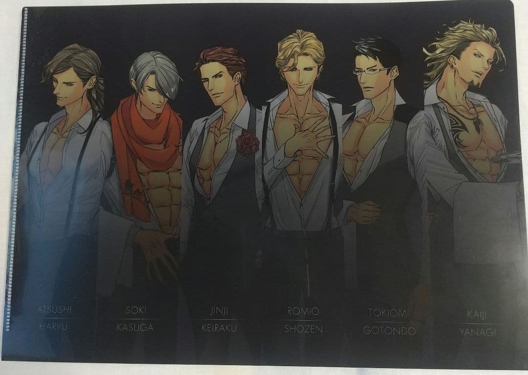 丹下道『恋するインテリジェンス』クリアファイル10枚セット