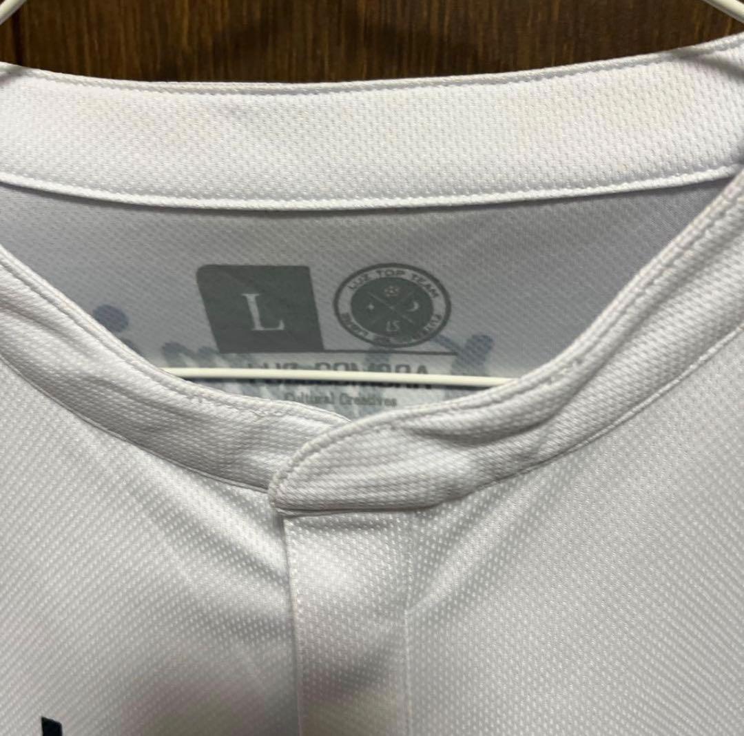 Luz Top Team ホワイト長袖シャツ L