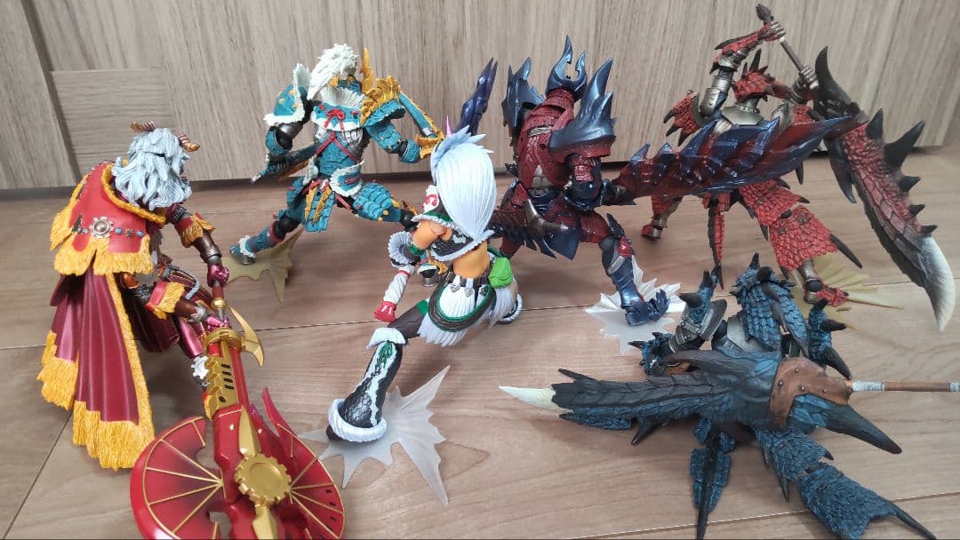 モンスターハンター リボルテック ヴァルカンログ 10体セット