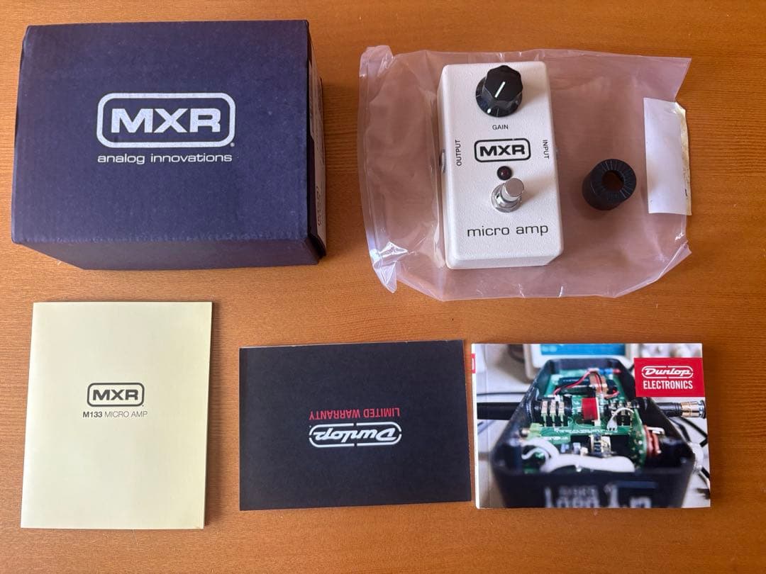 MXR M133 Micro Amp 箱・付属品ギターエフェクター
