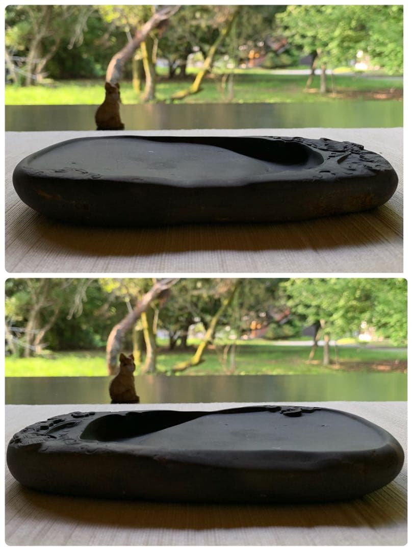 風格のある端渓硯(*⁰▿⁰*)