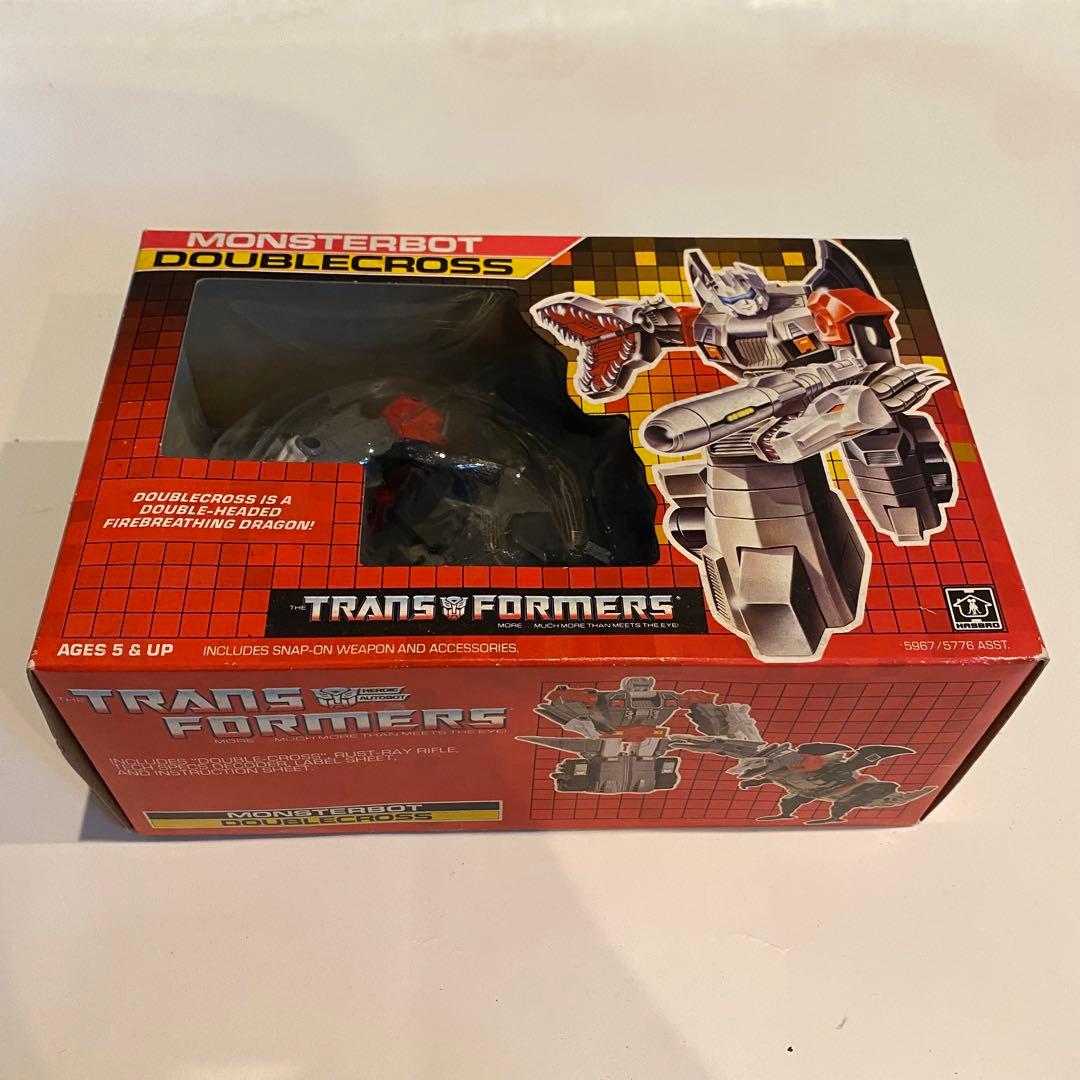 TRANSFORMERS MONSTERBOT DOUBLECROSS 当時物
