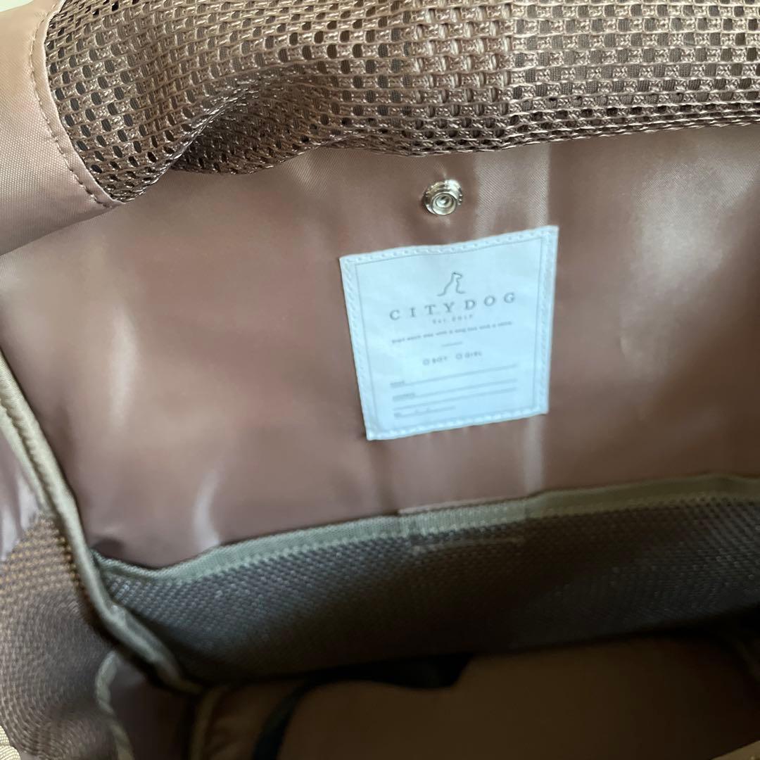 CITYDOG ネオプレーンバックパックキャリー　モカ　R