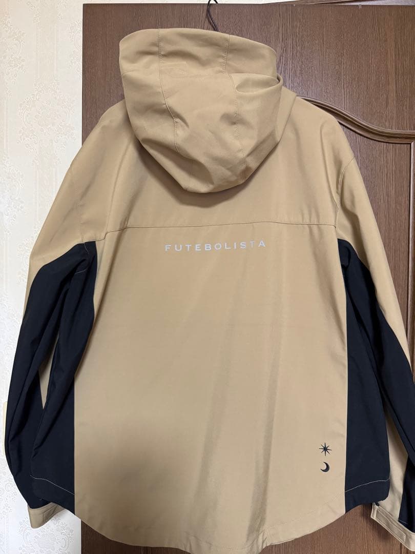 超美品！！LS フード付きウィンドブレーカー ベージュ　サイズ L