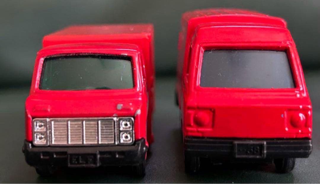 日本製 トミカ 郵便車 4台セット