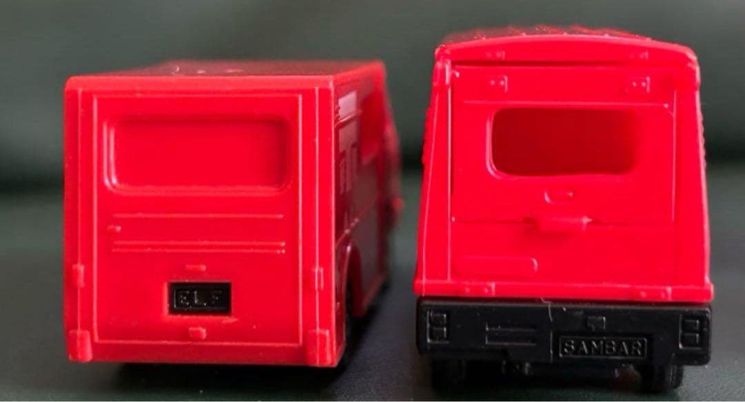 日本製 トミカ 郵便車 4台セット