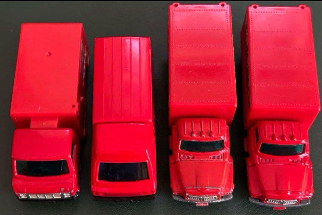 日本製 トミカ 郵便車 4台セット