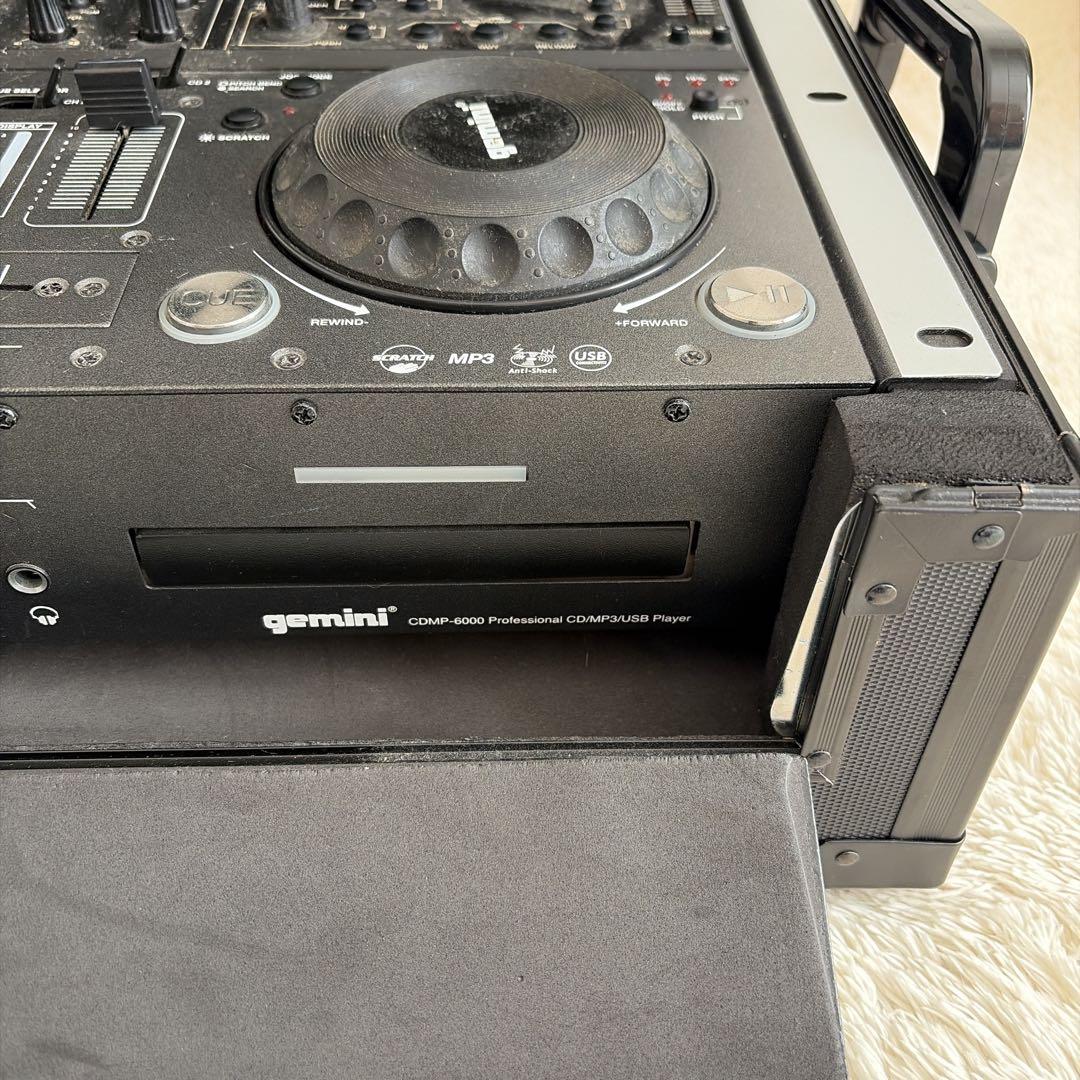 希少　GEMINI CDMP-6000 ジェミニ ターンテーブル　ハードケース付