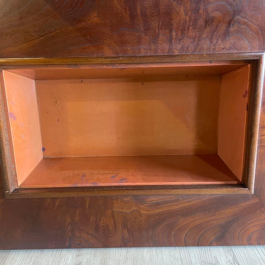 囲炉裏テーブル 時代家具 アンティーク家具 昭和レトロ 古民家 引き出し付