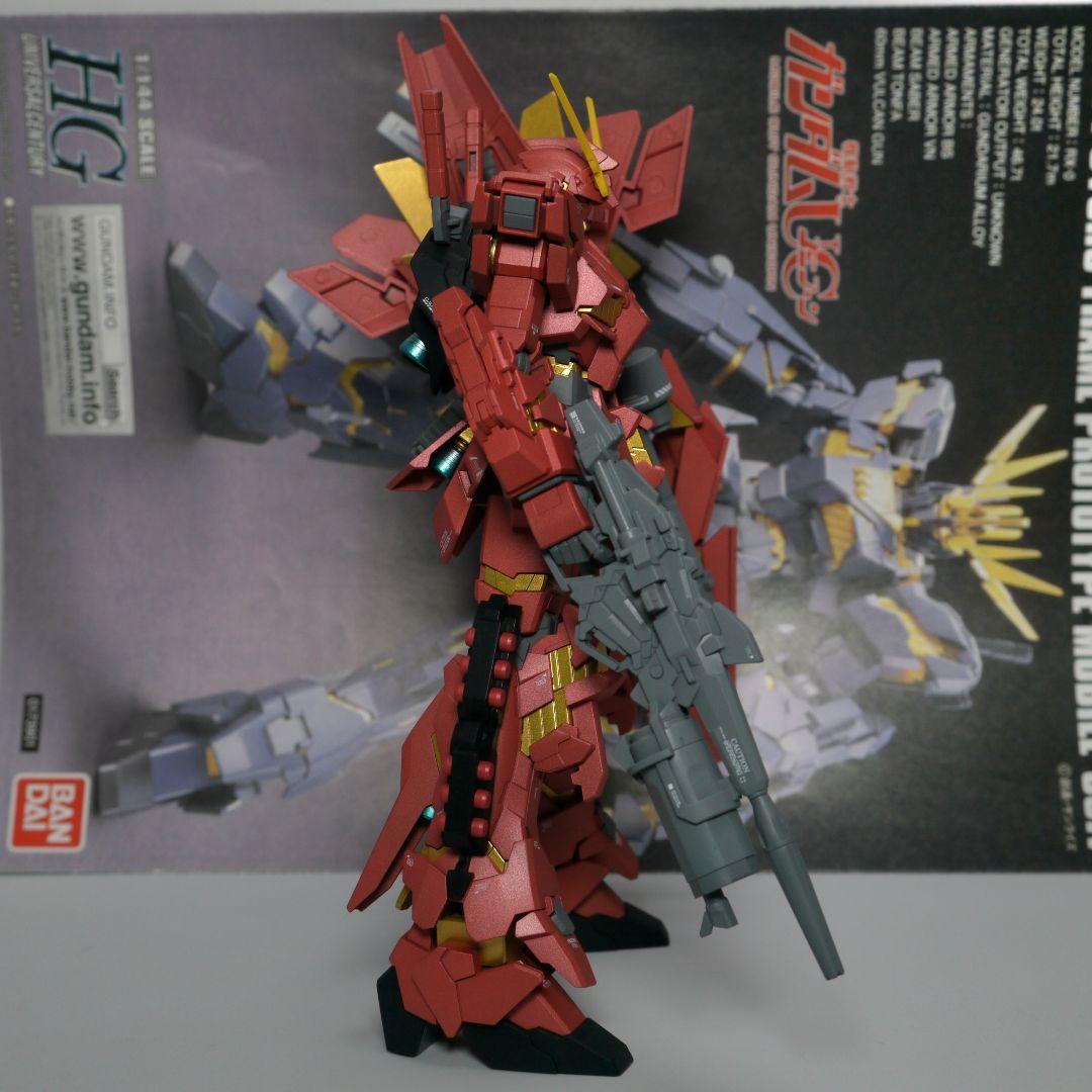 HGUC ユニコーンガンダム 塗装 完成品 バンダイ ガンプラ 1/144