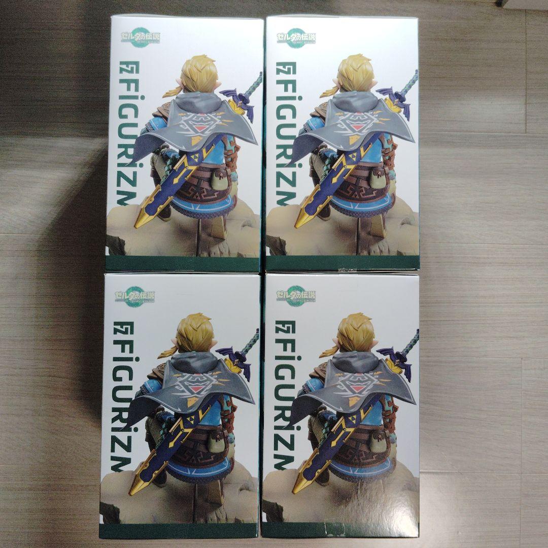ゼルダの伝説　FIGURIZMAα リンク フィギュア４点セット