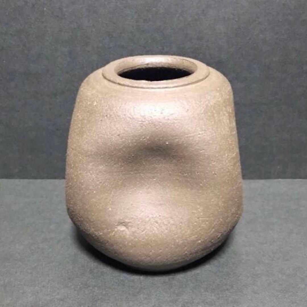 名工 吉川雪堂・常滑焼・花瓶・レア希少品