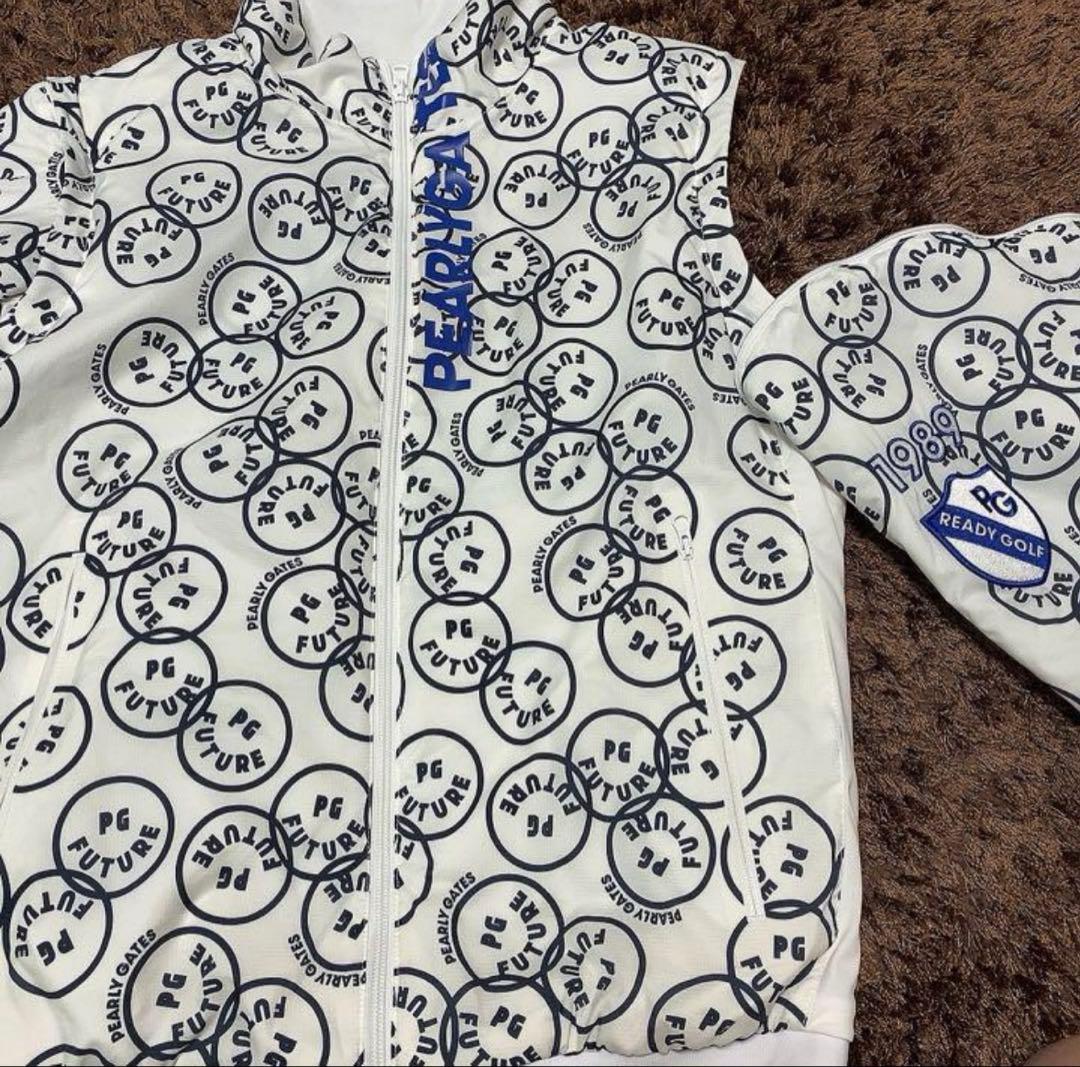 パーリーゲイツPERTEXQUANTUM AIR×中綿フルジップアップブルゾン