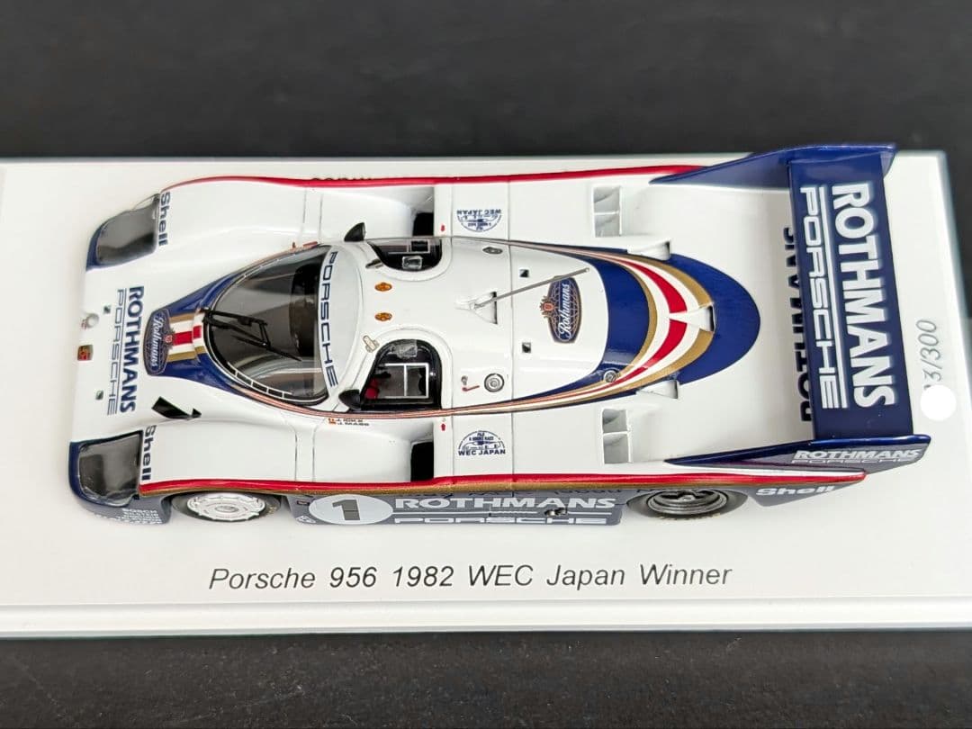 ロム特注 1/43 Porsche 956 1982 WEC Japan 優勝車