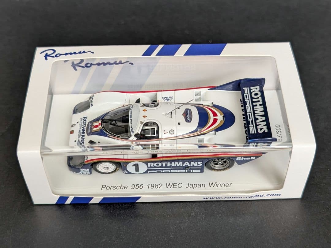 ロム特注 1/43 Porsche 956 1982 WEC Japan 優勝車