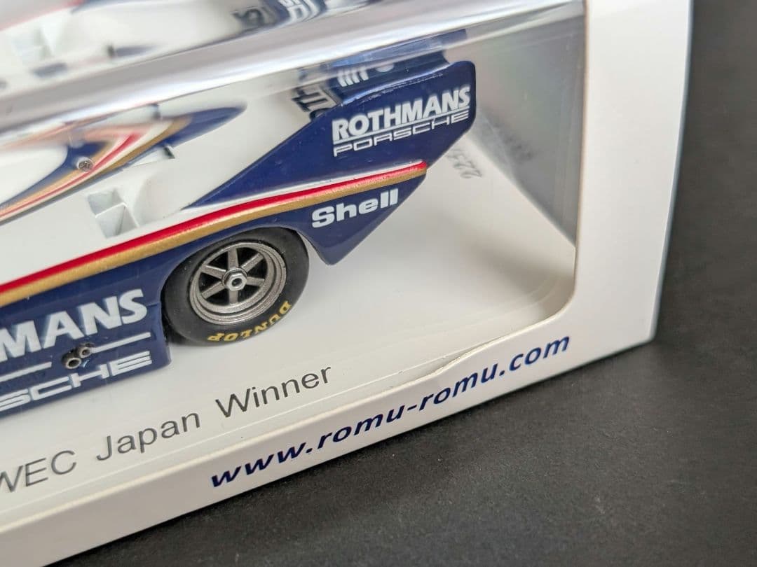 ロム特注 1/43 Porsche 956 1982 WEC Japan 優勝車