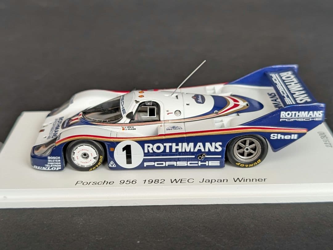 ロム特注 1/43 Porsche 956 1982 WEC Japan 優勝車