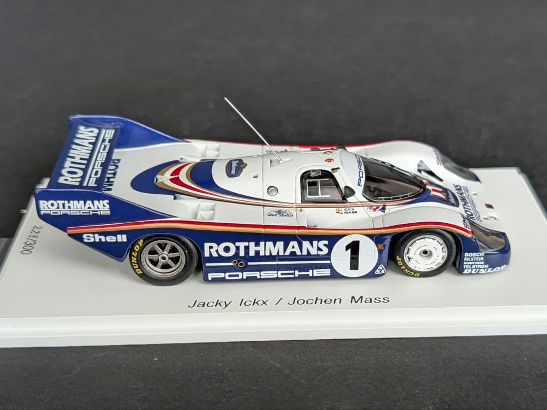 ロム特注 1/43 Porsche 956 1982 WEC Japan 優勝車