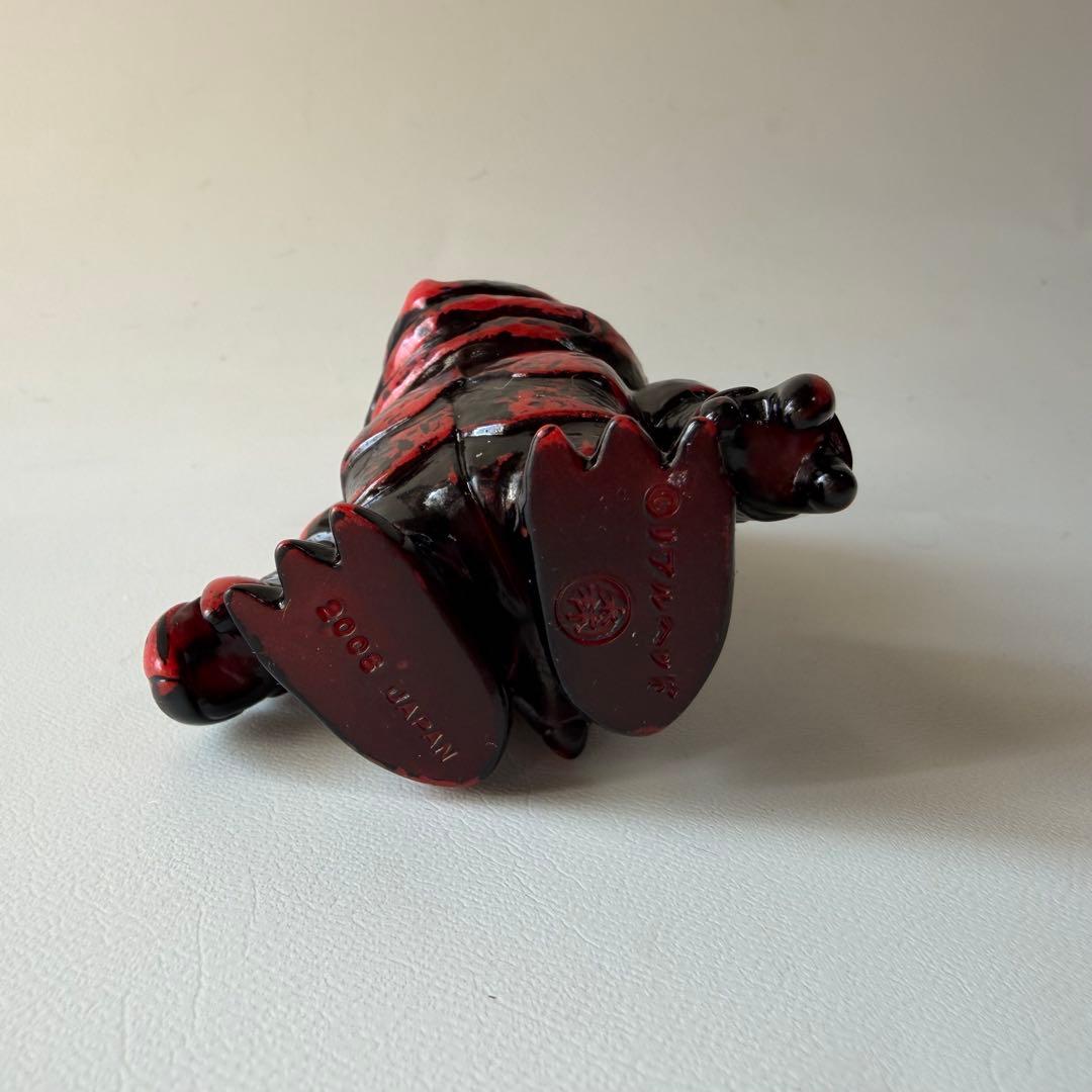 リアルヘッド　ガチゴン　ミニ　ソフビ　フィギュア　赤