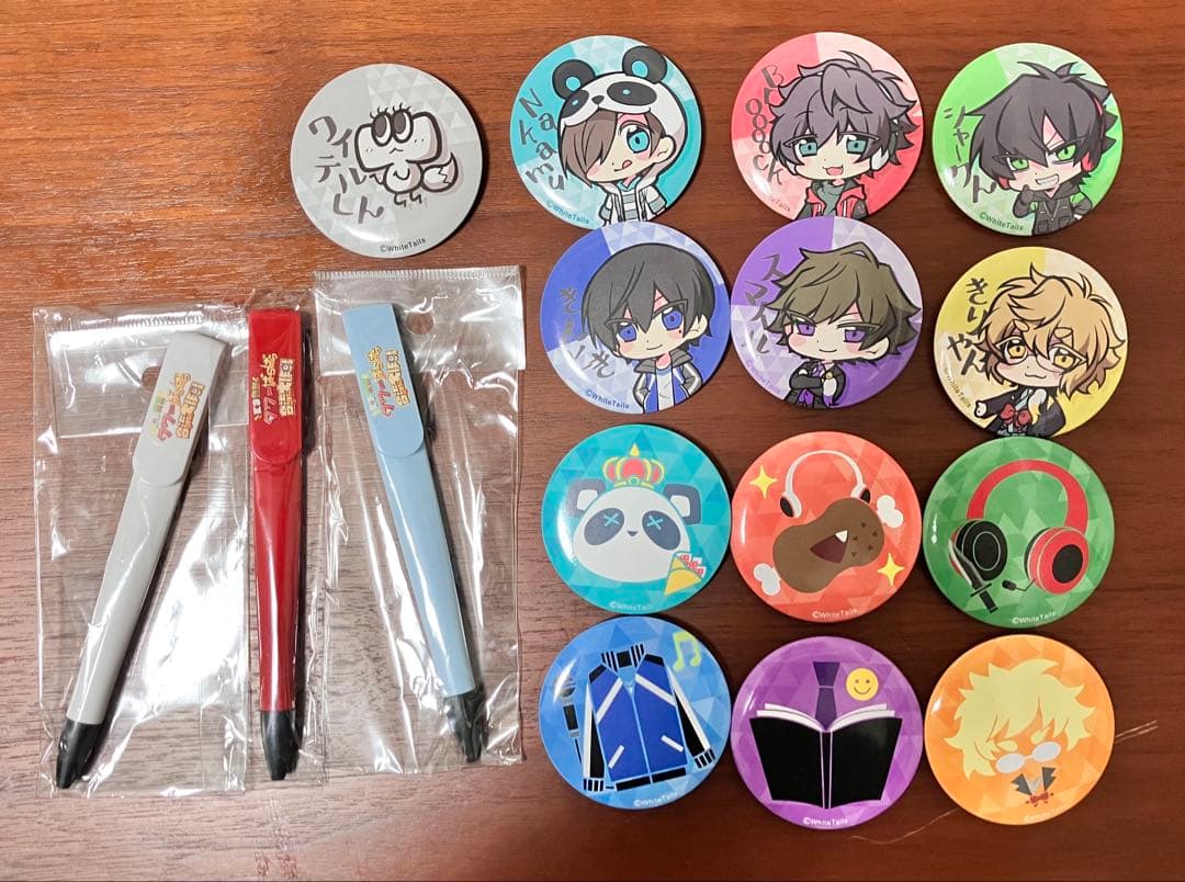 【ちひろ様限定】缶バッジ、アクスタ