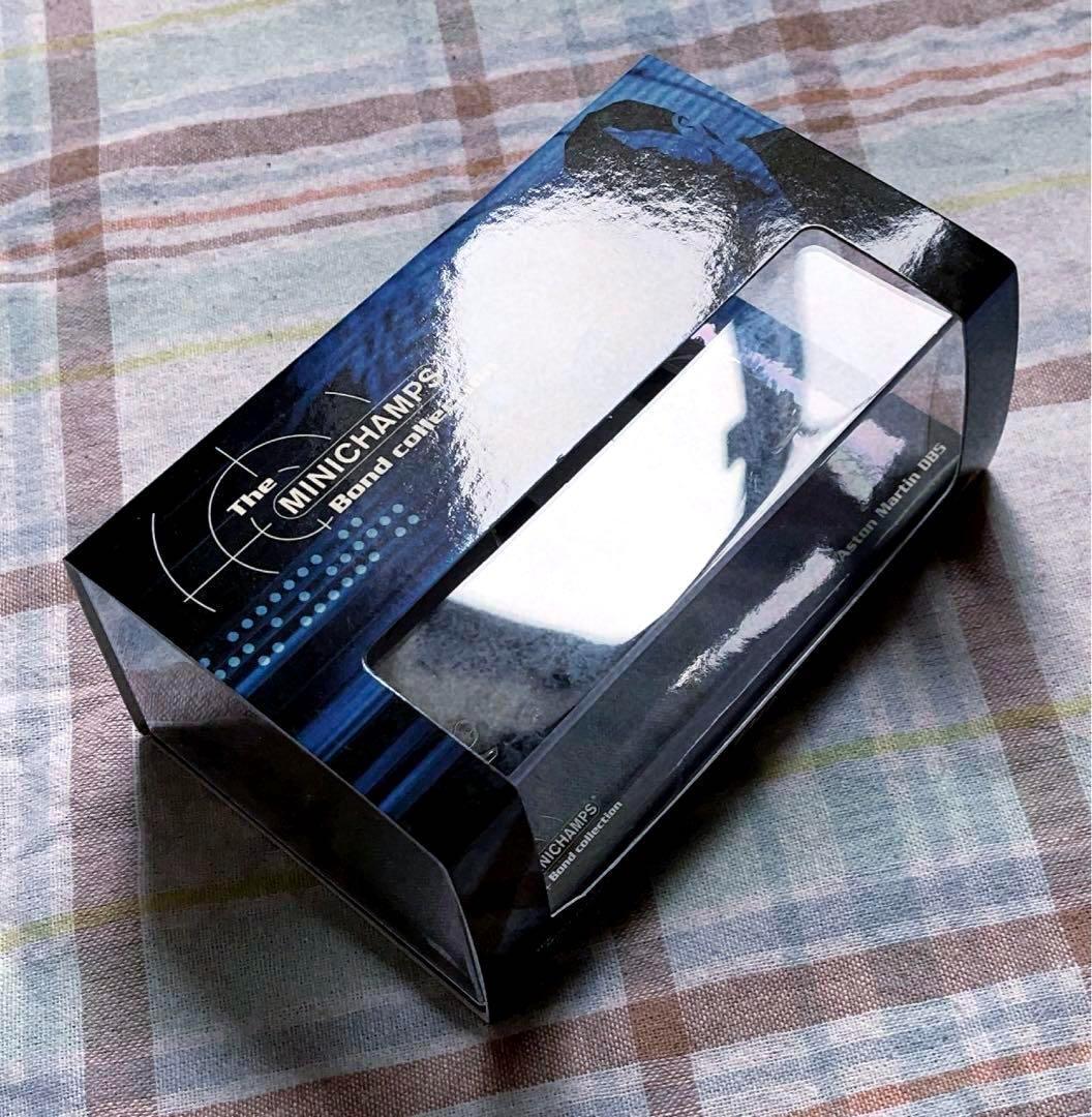 未使用 美品 ミニチャンプス ボンドカー 1/43 アストンマーチン DB5