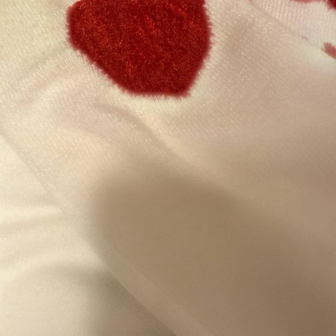 Jack Bunny!! ハート柄 セーター・スカートセット サイズ2