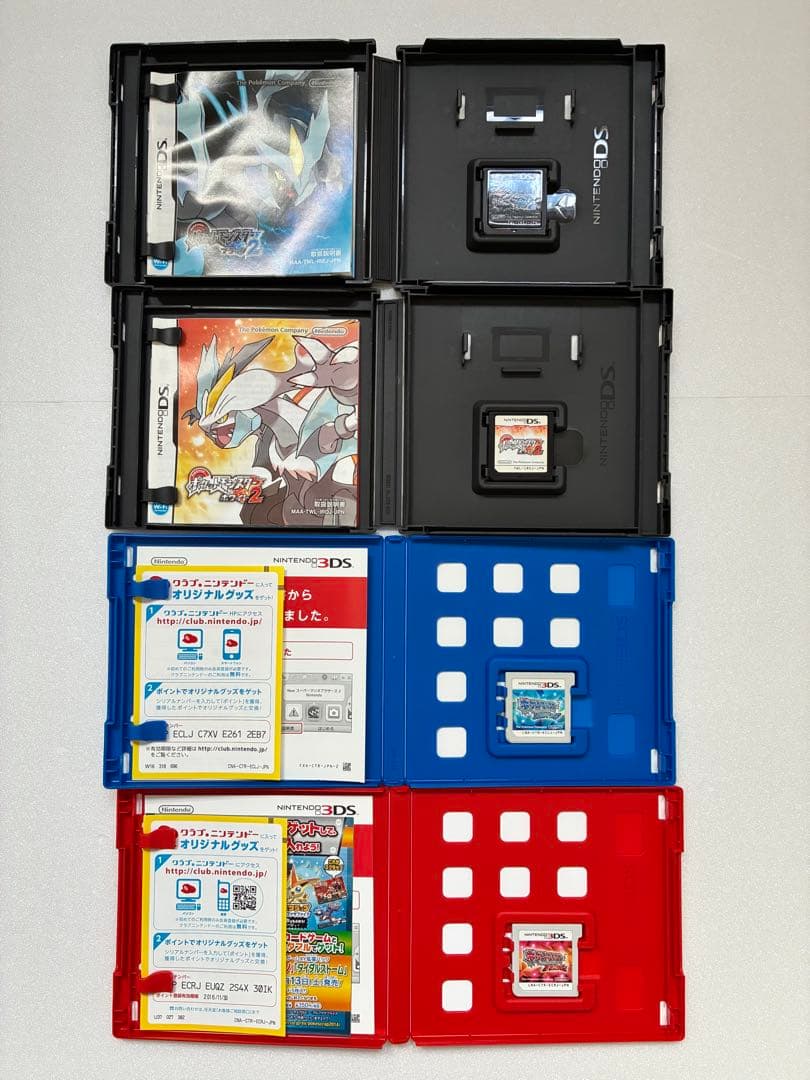 ポケモン　DS 3DSソフトまとめ