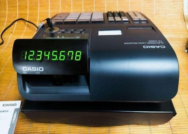 カシオレジスター　TE-2300　フル設定無料　コンパクト　900000