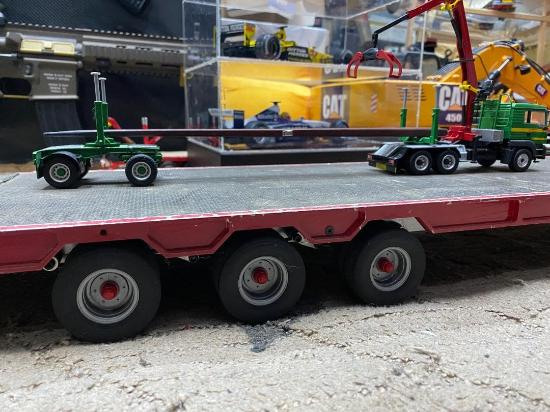 1/50 Conrad MAN TGS DOLL 長尺原木運搬トラック