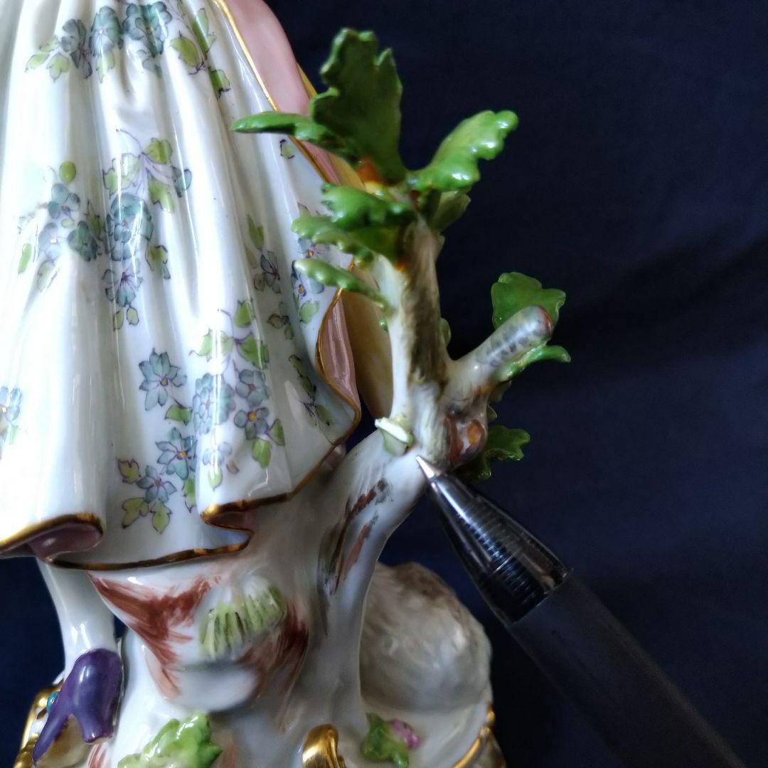 ✤マイセン(Meissen)フィギュリン『羊飼いの女性』