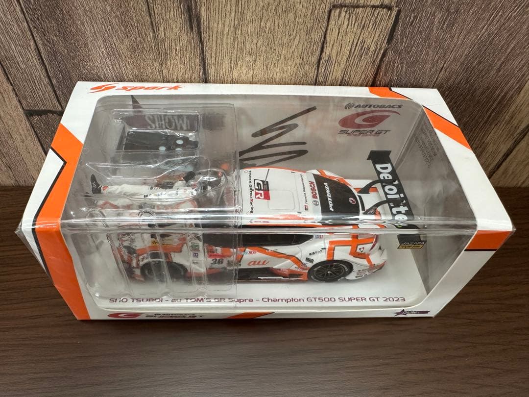 autom's GRスープラ 1/43 SUPER GT 2023 坪井翔モデル
