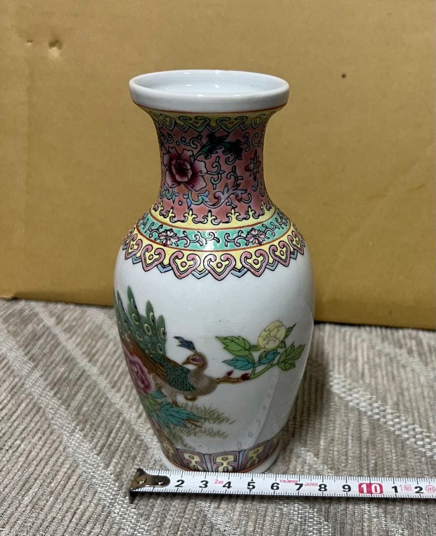 時代　中国　景徳鎮製　花瓶