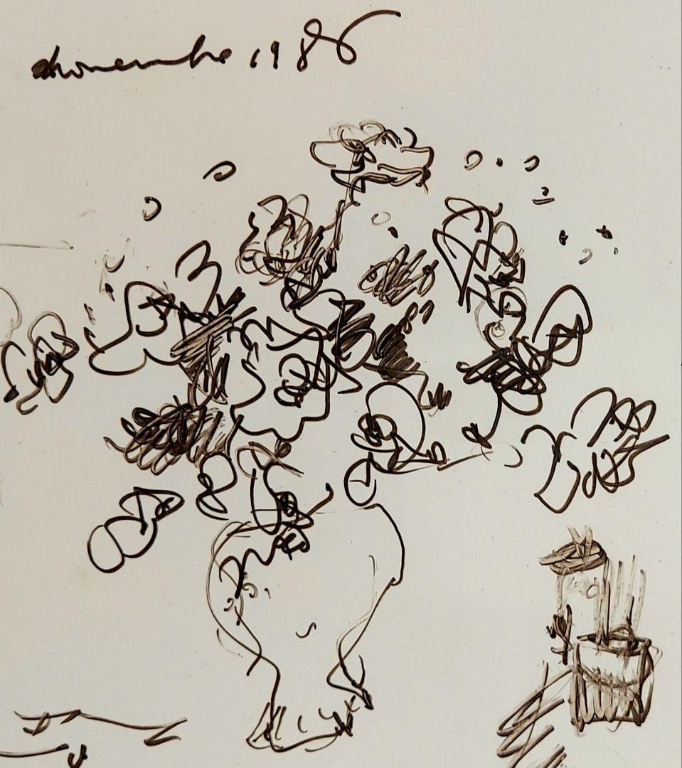 ジャン・フサロ「フサロ展より」ペン画