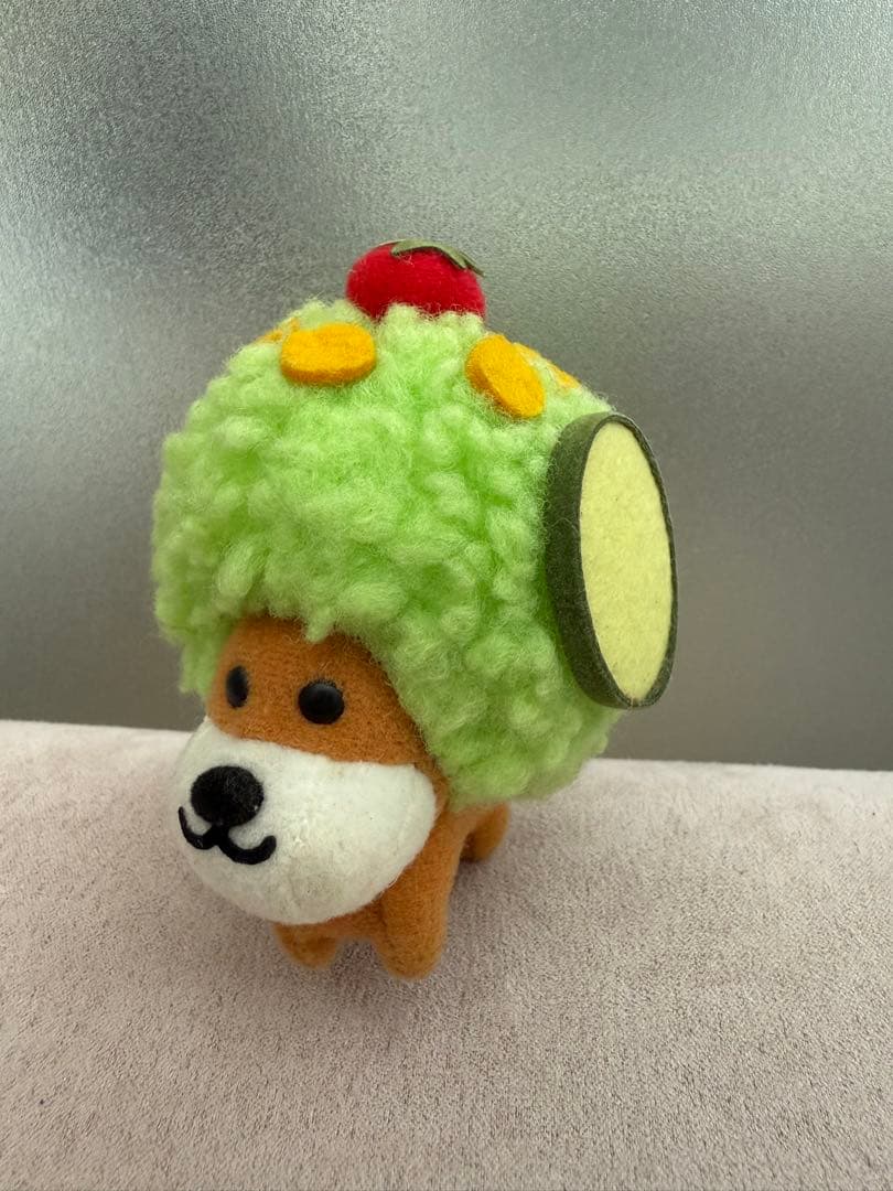 激レア♪サラダ犬　アフロ犬　コンビニエンスAFRO キーチェーン　サンエックス