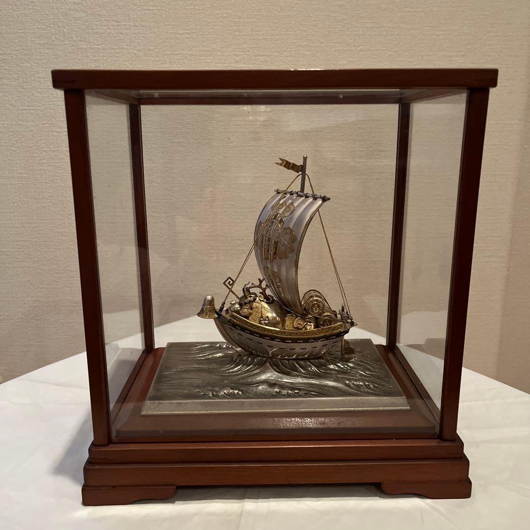 武比古　銀製 宝船 5号(房)