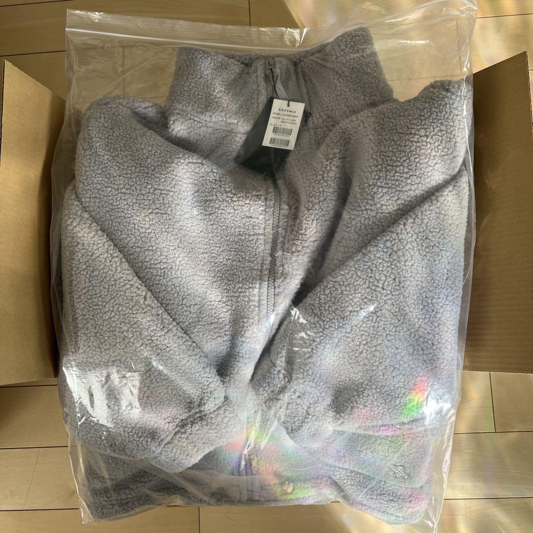 XEXYMIX シェルパハイネックジャンパー　Mystic Gray