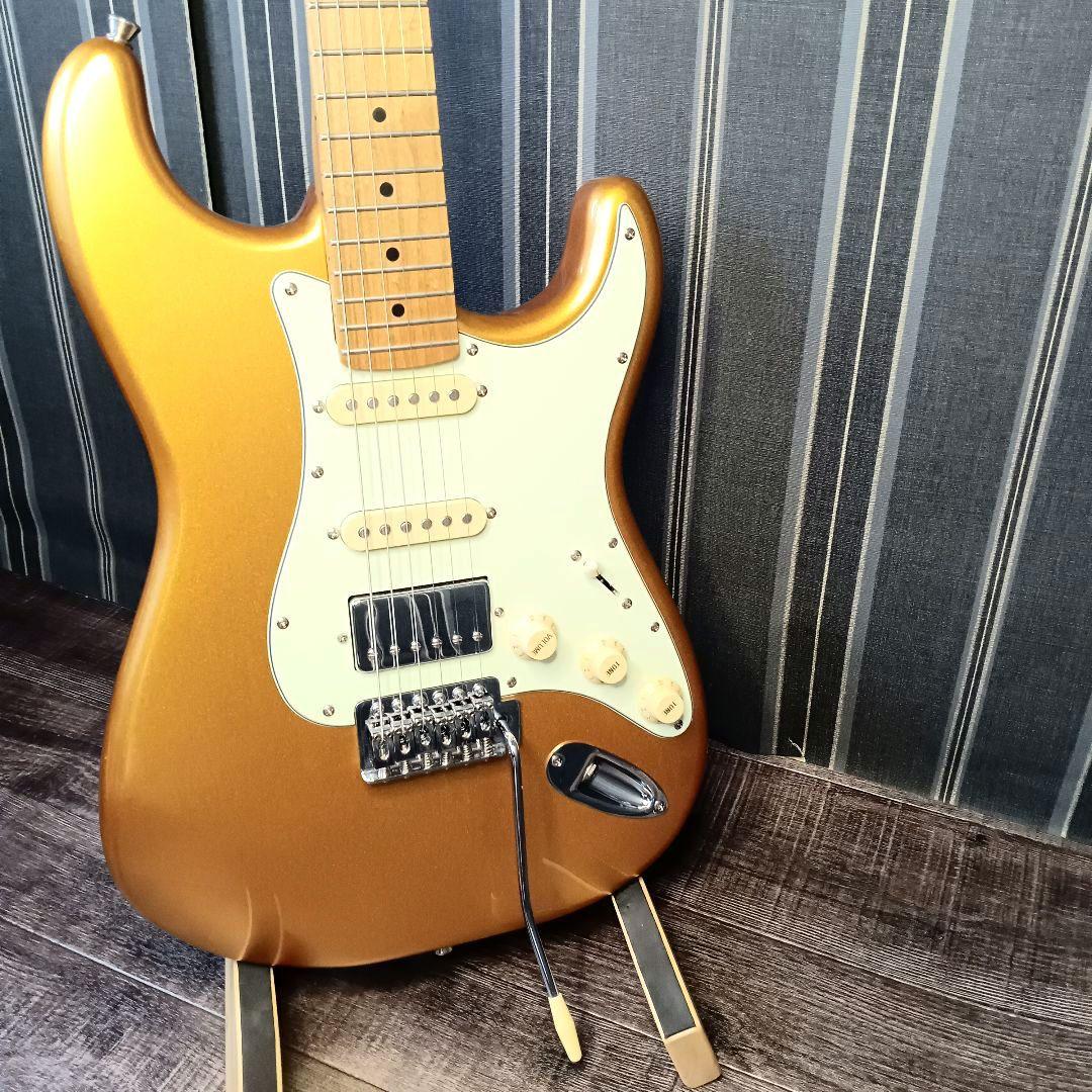 絶版 限定カラー Bacchus バッカス BST-2-RSM ゴールド ギター