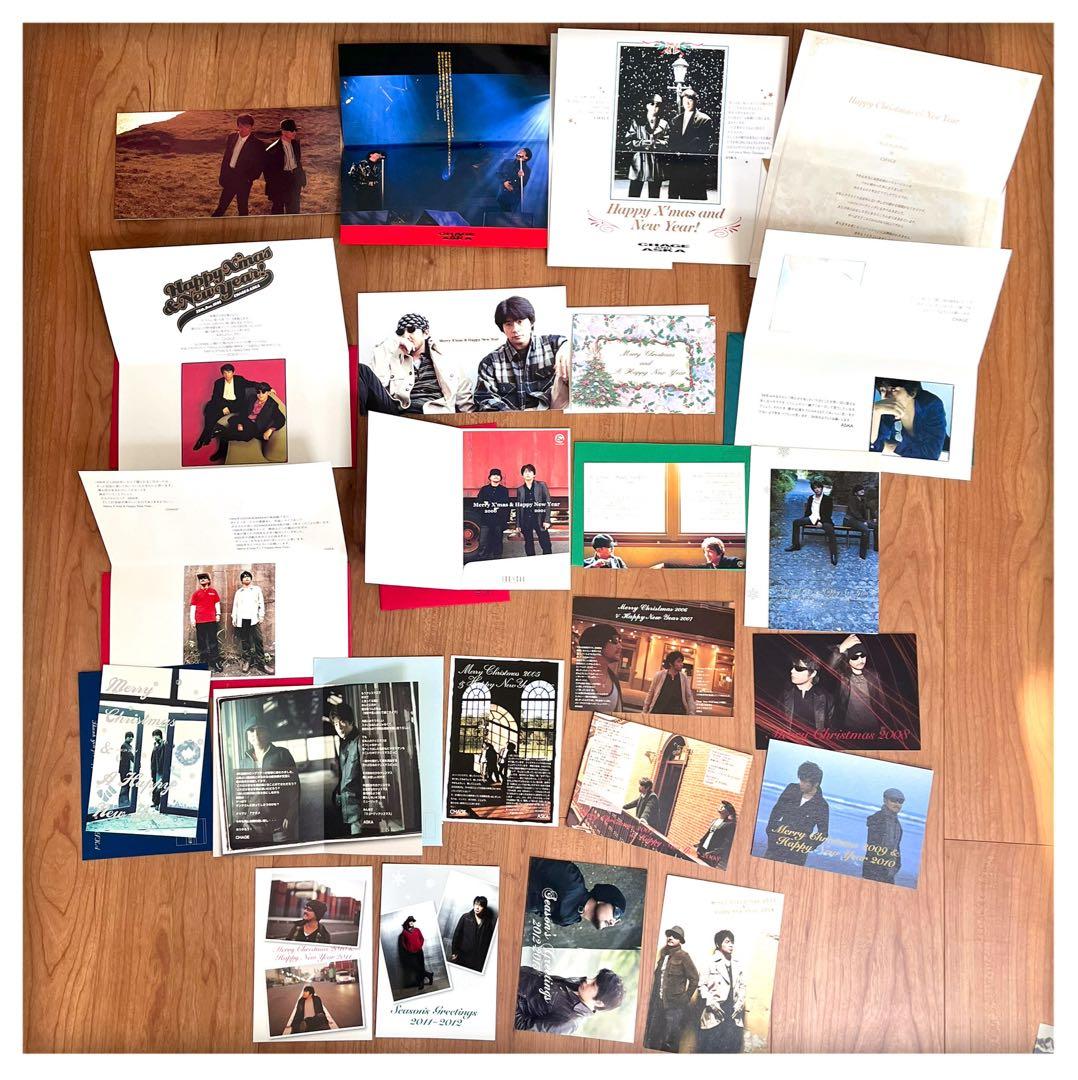 CHAGE＆ASKA ファンクラブ会報263冊＆カード類付 TUG of C&A