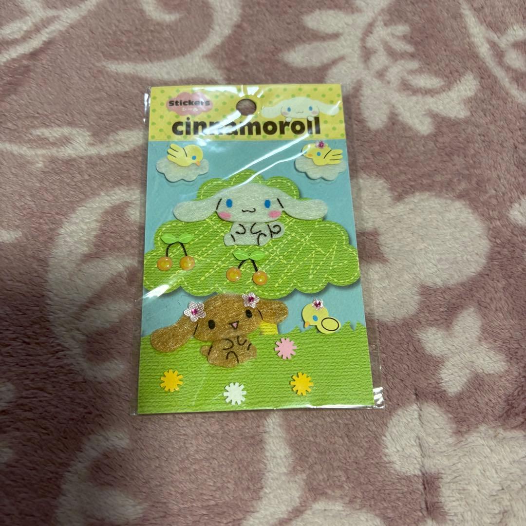 シナモロール シナモン シール まとめ売り 平成レトロ