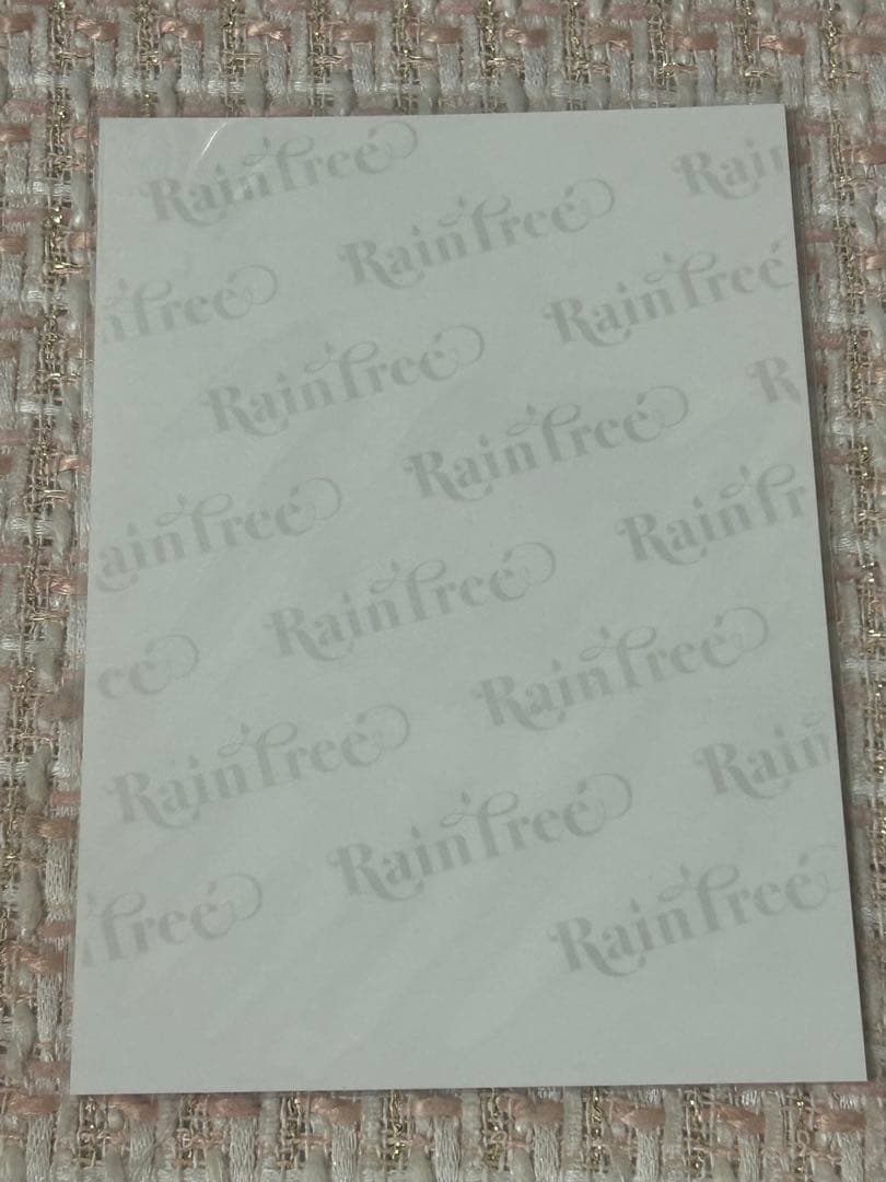 綾瀬ことり 直筆サイン入り生写真　RainTree レインツリー