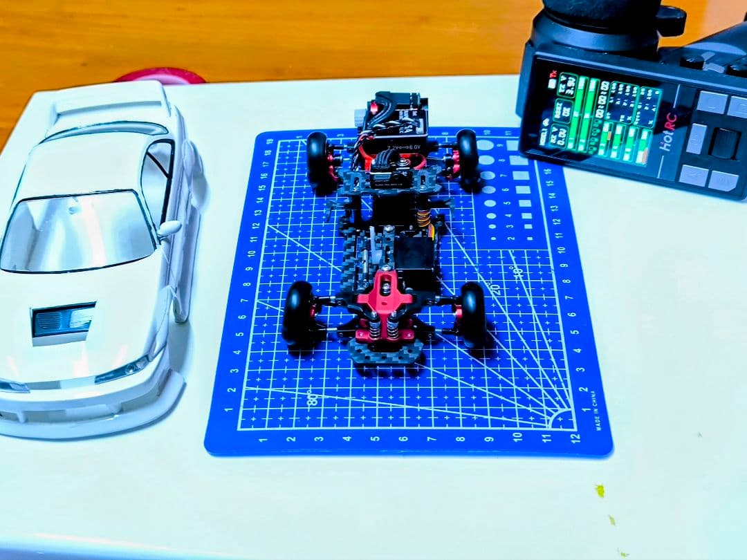 蚊車 ドリラジ RWD 1:24 タミヤnissan s14 ボディ