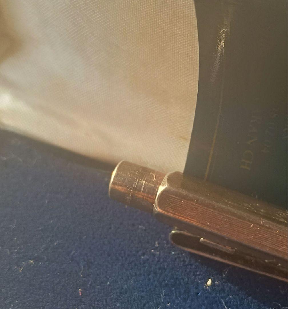 カランダッシュ　エクリドール　シェブロン　ボールペン　年代物