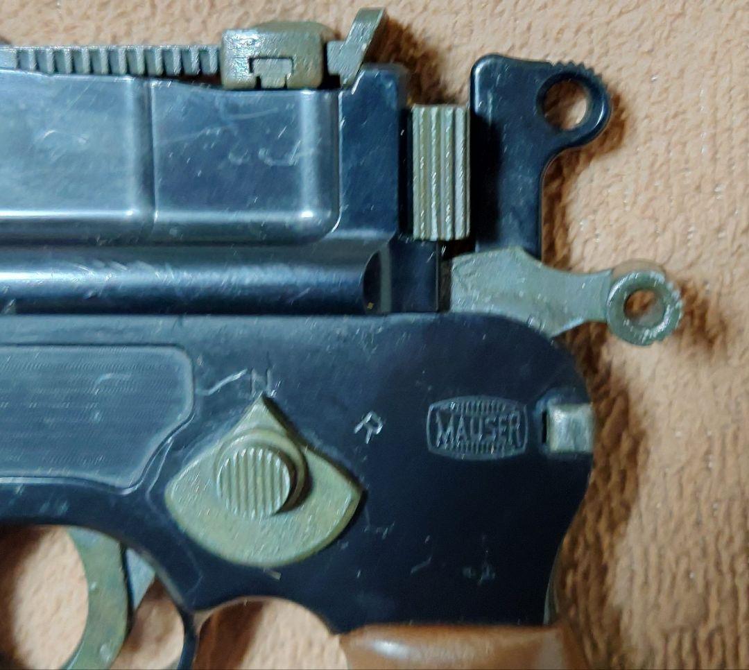 【希少品】フジミ　モーゼル M712　ガスガン プラスチック製