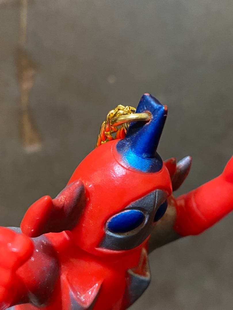 当時物 ソフビ 宇宙鉄人キョーダイン　スカイゼル　石森章太郎　特撮　ペンダント