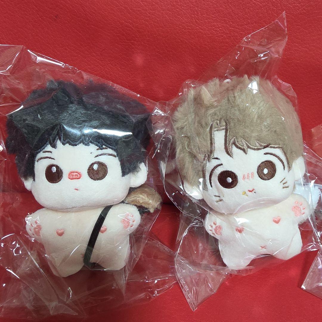 博君一肖 bjyx 王一博10cmぬいぐるみ肖战10cmぬいぐるみ