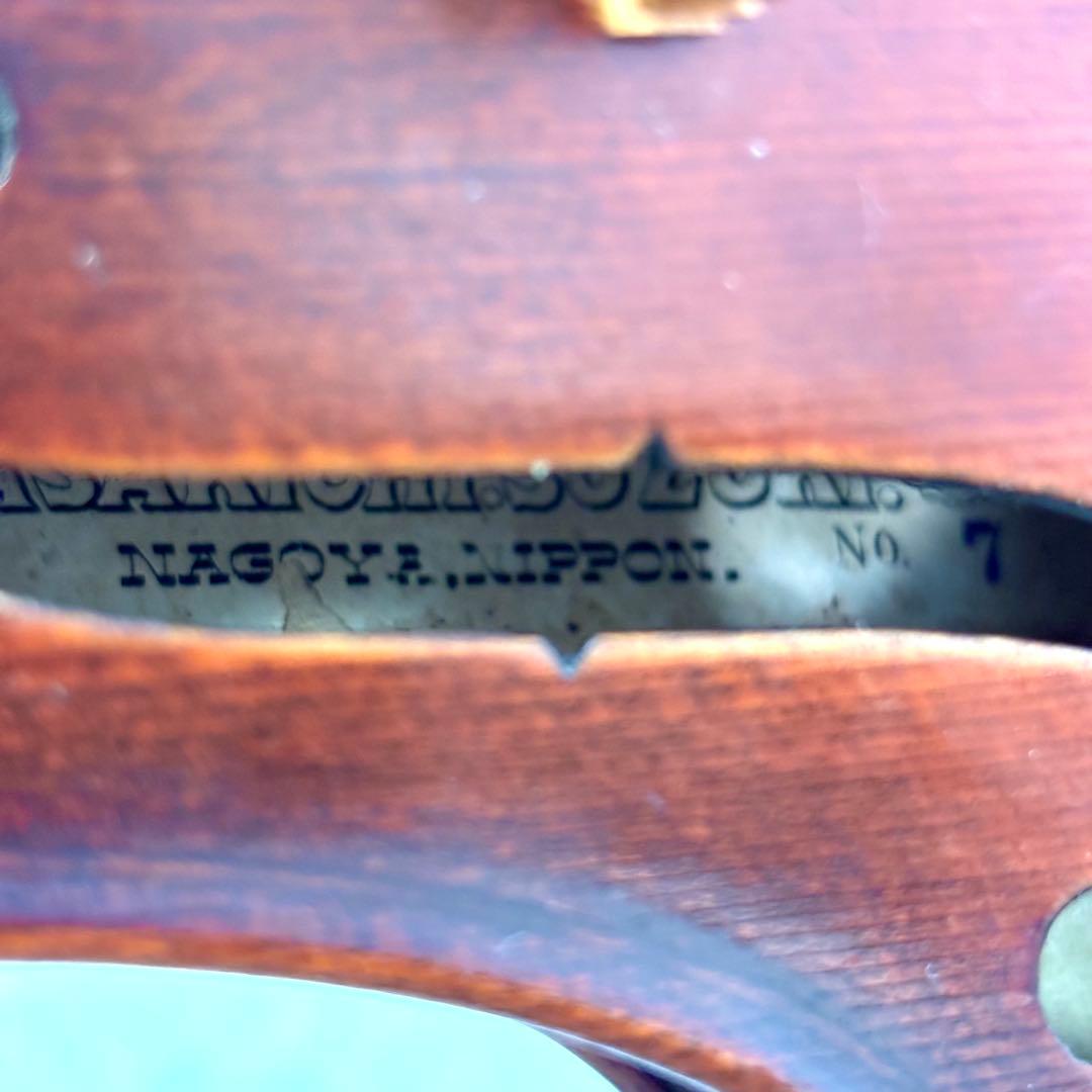✨超希少✨MASAKICHI.SUZUKI 鈴木政吉 No.7 バイオリン　虎杢